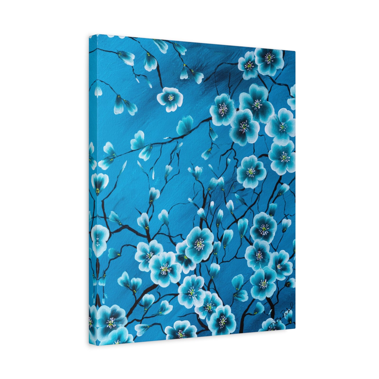 Blue Cherry Blossom - Image 2