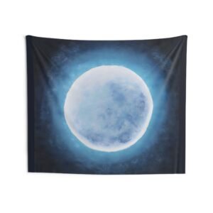 Full Moon Glow Tapestry