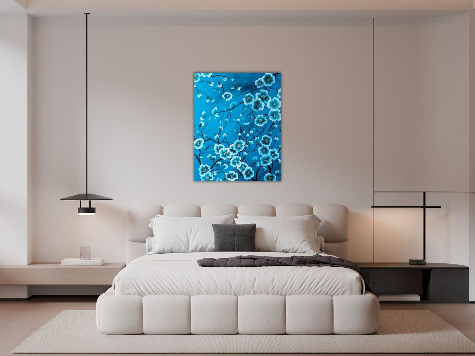 Blue Cherry Blossom - Image 7