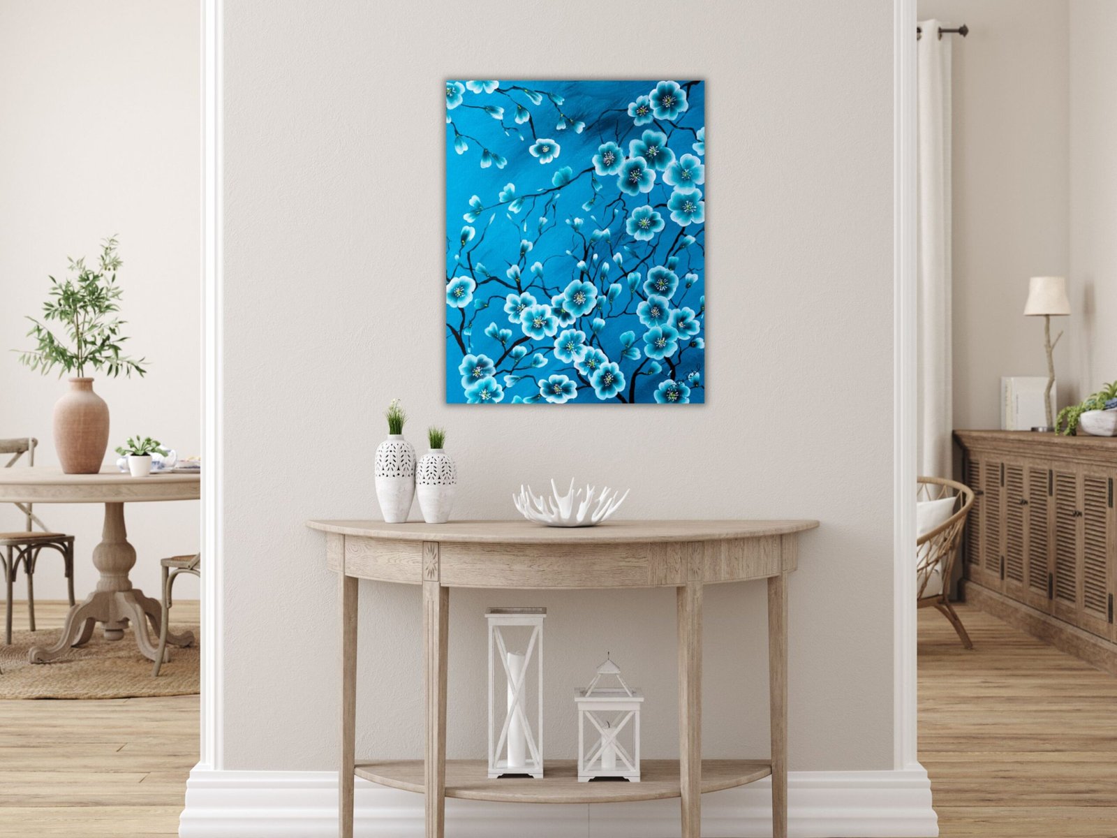 Blue Cherry Blossom - Image 5