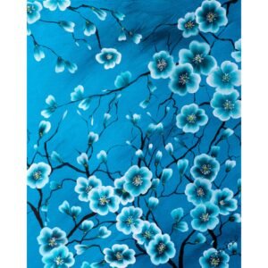 Blue Cherry Blossom